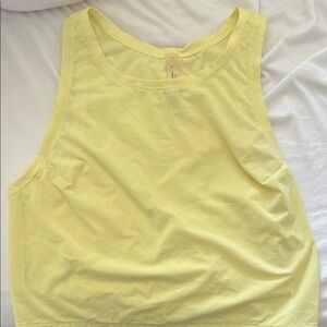 Outdoor Voices ThinkFast Mesh Cropped Muscle Tank